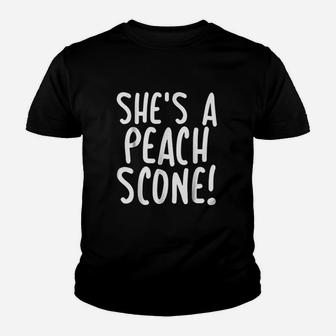 Bigly She Is A Peach Scone  Youth T-shirt | Crazezy AU